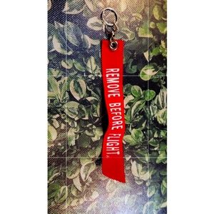 Remove Before Flight Keychain.    Caf Museum Midland Texas
